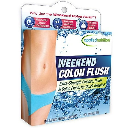 Applied Nutrition Weekend 3 Day Colon Flush Tablets, 16