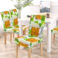 thumbnail image 5 of RYLABLUE Shamrock Clover Stretch Chair Cover Protector Seat Slipcover for Dining Room Hotel Wedding Party Set of 4, 5 of 5