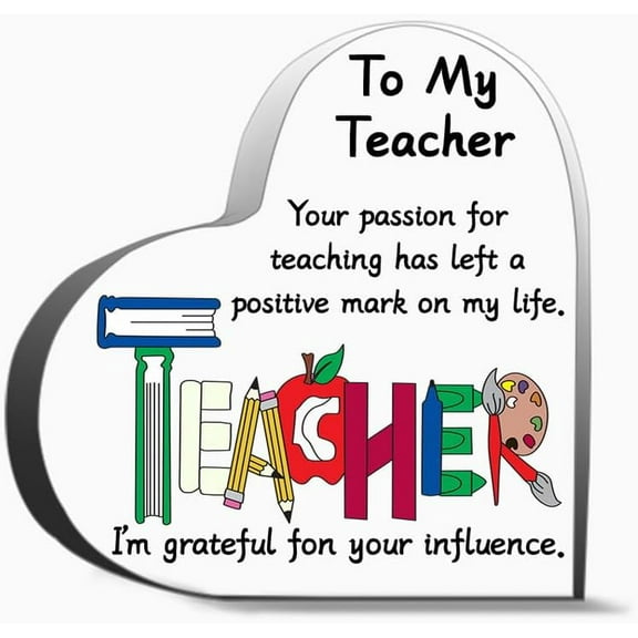 Acrylic Plaque Teacher Appreciation Gifts Ideas For Teacher S Day Teachers Gifts Thank You Gifts For Gifts Desk Decorative Sign Acrylic Sign For Office Desk Table Shelf