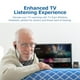 thumbnail image 5 of Sistema de auriculares inalámbricos digitales TV Ears: control de volumen personal, silencioso a alto, compatible con la mayoría de marcas de televisores, ideal para personas mayores y con problemas d, 5 of 5