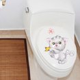 thumbnail image 1 of Removable Cartoon Cat Wall Sticker Waterproof Self Adhesive Decal for Toilet Decor Specification:ZY980D, 1 of 7