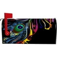 thumbnail image 5 of Coolnut Mailbox Cover Abstract Feathers Post Mail Box Cover Magnetic Mail Wraps Cover Oversize 25.4" L x 20.78" W, 5 of 5