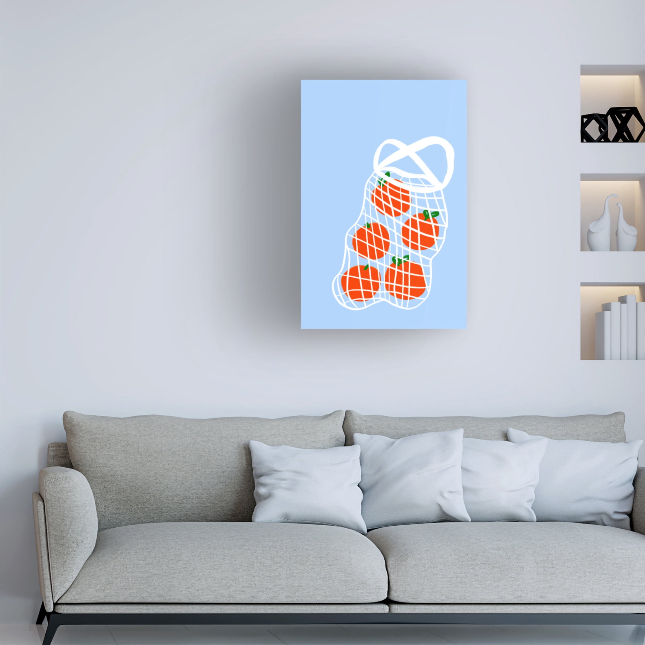 Trademark Fine Art Athene Fritsch  Oranges Canvas Wall Art