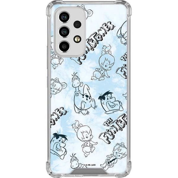 Skinit Cartoons The Flintstones Tie Dye Print Galaxy A33 5G Clear Case