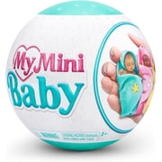 5 Surprise My Mini Baby Series 1 by ZURU, Collectible Mystery Capsule, Toy for Girls, Realistic Miniature Baby, Playset and Accessories