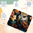 thumbnail image 3 of Owl Gaming Mousepad Mouse Mat Desk Mat - Square, 8.3x9.8 Inch, Non-Slip Rubber Bottom, Printed, Suitable for Office and Gaming, 3 of 6