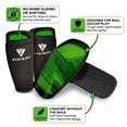 thumbnail image 3 of Vizari Slip-In Soccer Shin Guards for Adults and Youth | Lightweight Protective Shin Pads for Men and Women - GREEN/BLACK, S, 3 of 14