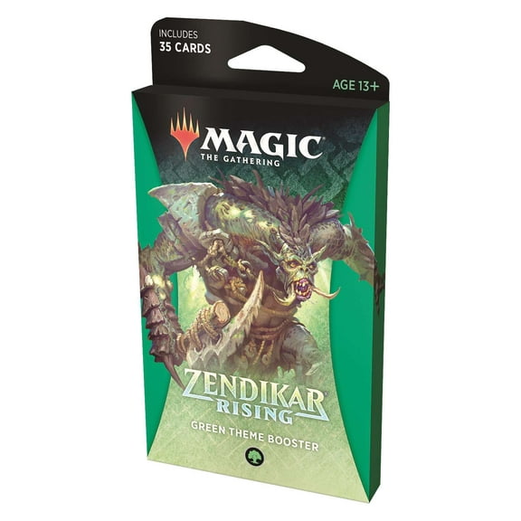 MtG Zendikar Rising Green Theme Booster Pack