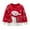 Red, variant on Toddler Little Boys Girls Kids Christmas Sweater Xmas Holiday Party Crewneck Knitwear Cute Pullover Tops 4 Years- 5 Years