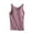 Purple, variant on Quinlirra tank top for women with built in bra on sale under $5 Women's Solid Color Padded Camisole Without Rims And Cup Integrated Outer Wear Base Underwear