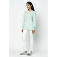 thumbnail image 3 of John Elliott Women's Relaxed Jersey Long Sleeve Tee T-Shirt in Sail (3 (Large), Sail), 3 of 4
