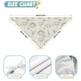 thumbnail image 6 of Dog Bandana 2 Pack,LightColor Origami Dinosaurs Pattern Bandanas for Dogs,Cat Bandana,Small/ Large Dog Bandana 2 Size,Dog Bandanas, 6 of 6