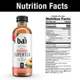 thumbnail image 5 of 1 Pack | Bai Iced Tea, Narino Peach, Antioxidant Infused Supertea, Crafted With Real Tea (Black Tea, White Tea), 18 Fluid Ounce Bottles, 12 Count & 3x 16oz Plastic Cup with Strawless Sip-Lid, 5 of 5