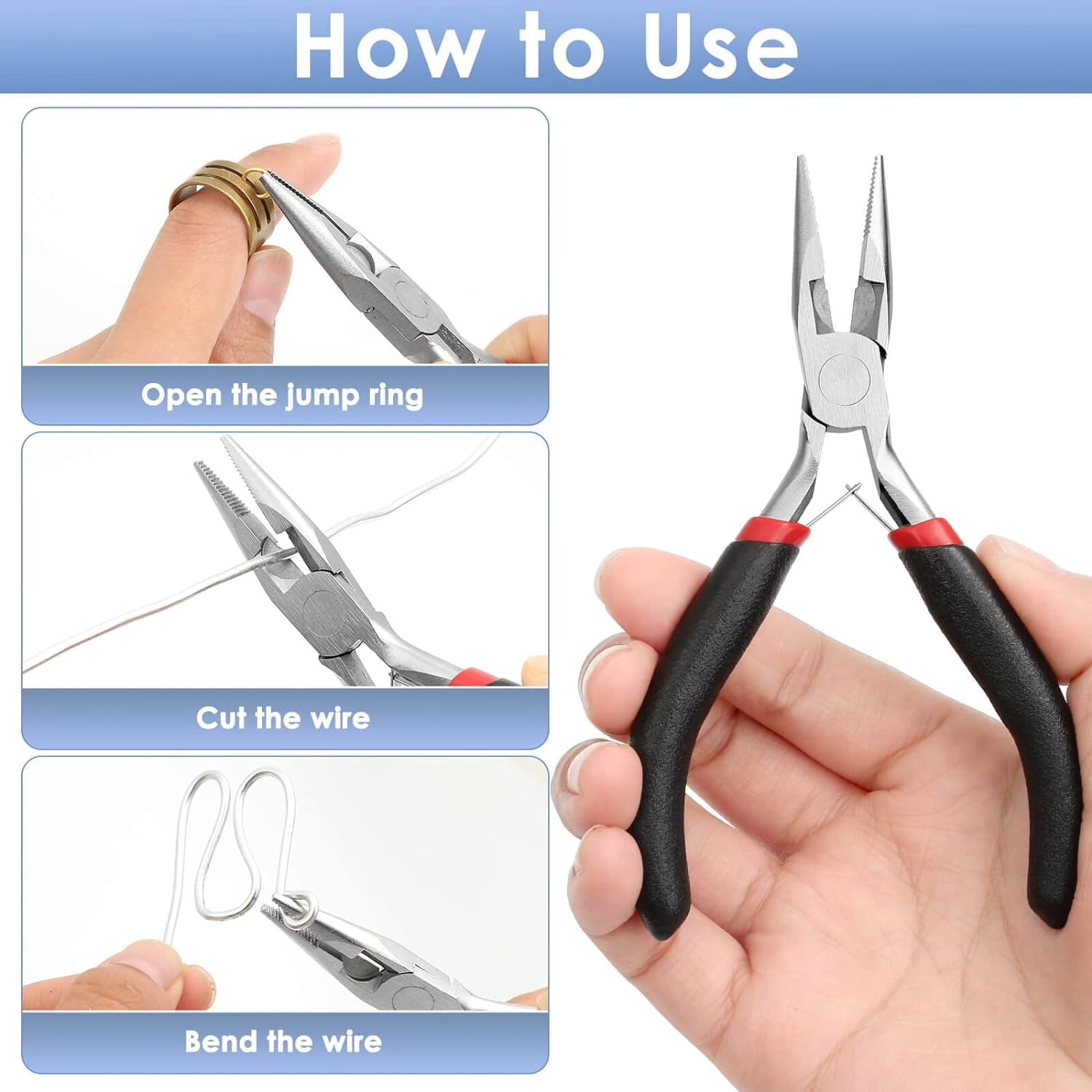 Needle Nose For Jewelry Making, Long Nose Craft , Needlenose For Jewelry Making