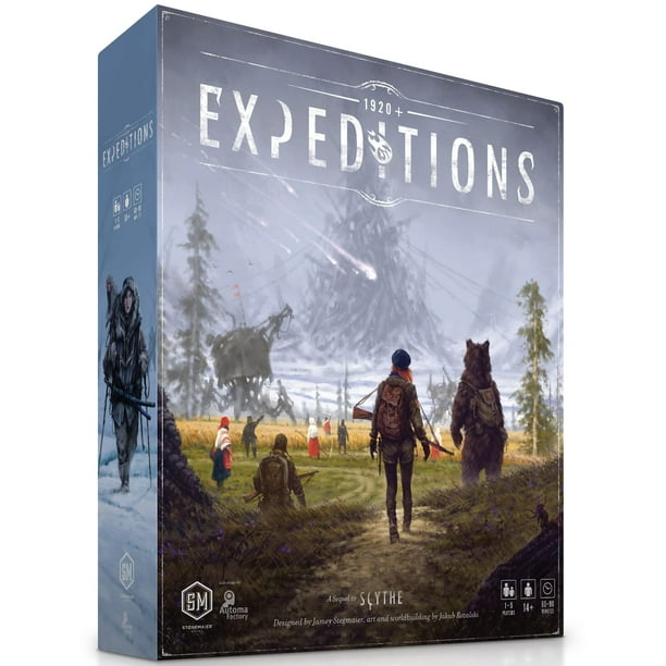 Juego de mesa Stonemaier Games Expeditions Juego base para 1-5 jugadores