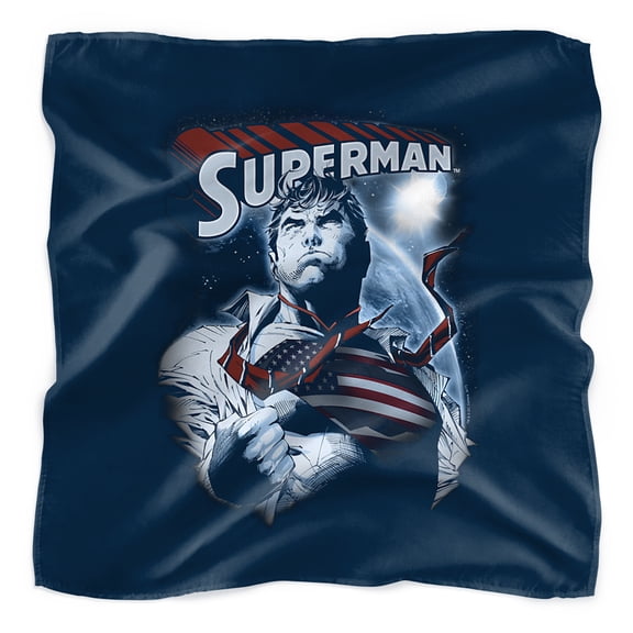 Superman Honor and Protect Bandana (21 in x 21 in)