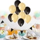 thumbnail image 5 of 2 guirnaldas de banderas triangulares negras doradas y de látex para decoración de accesorios de fotografía de fiestas Sunnimix globo de látex de fiesta y pancarta, 5 of 8