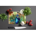 thumbnail image 4 of Peacock Glass Cutting Board 12 in x 15 in, 4 of 5