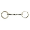 thumbnail image 2 of AJ Tack Sweet Iron Loose Ring Twisted Snaffle Bit, 2 of 3