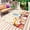 Yellow, variant on Japanese Wedding Outdoor Rug 5x7 Ft - Reversible Patio Rug Outdoor Camping Rugs, Cute Owls Cherry Blossoms Beige Washable Indoor Outdoor Area Rugs, Non-Slip Outdoor Carpet Runner for Deck/Porch