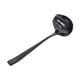 thumbnail image 3 of 1 UNID Duradero Manija Larga Scoop Casa Cocina Vajilla Salsa Cuchara (Negro), 3 of 7