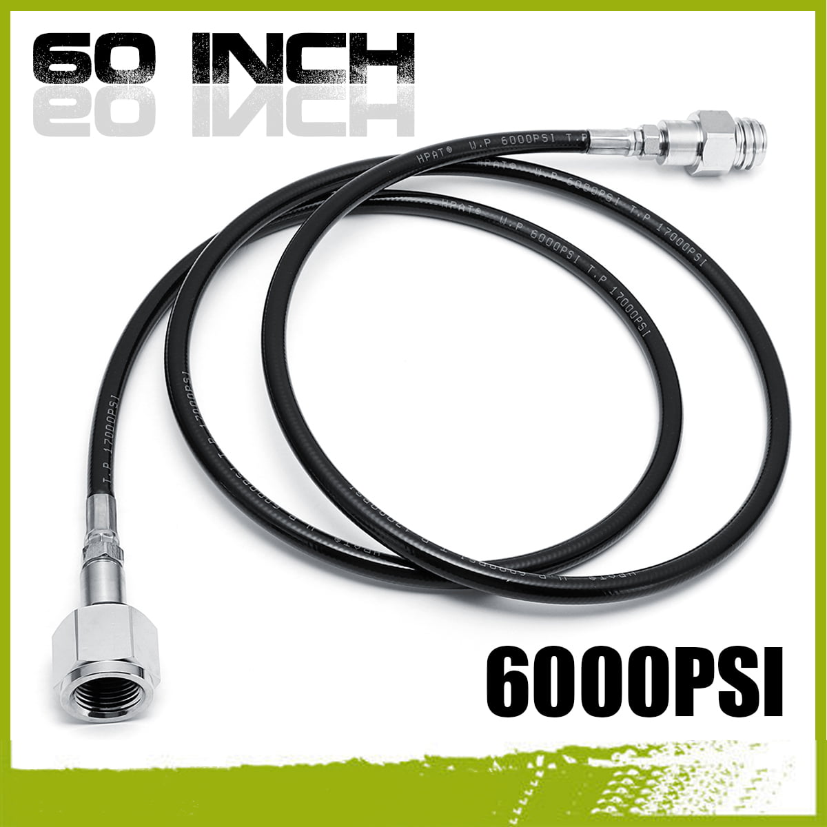 Soda Maker Accessories 60 Inch Soda Club External Hose Adapter to CO2 Tank Compatible with SodaStream CO2 Hose Adapter Kit 