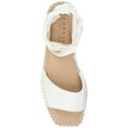 thumbnail image 5 of Journee Womens Emelie Espadrille Flat Sandals, Widths Available, 5 of 10