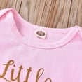 thumbnail image 3 of Sinhoon Big Sister Little Sister Matching Outfits Baby Girl Bodysuit/Kids Toddler Girl T-Shirt Tops with Pants Set Summer Clothes, 3 of 13