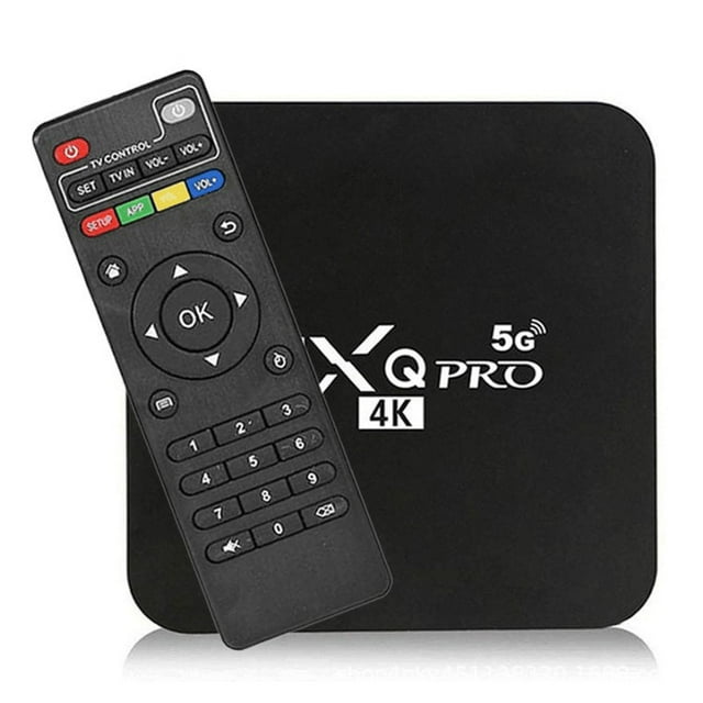 Decodificador MXpro4K HD con doble frecuencia, red wifi 5G, reproductor Android, TV BOX