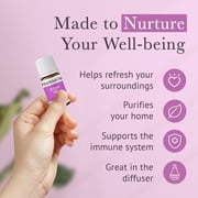 Pranarom - Clean Air Wellness Blend 5ml - Diffusing for Relaxation Ambiance - 100% Pure Organic Oils - Natural Air Freshener, Therapeutic Air Purification, Easy Diffuser Use