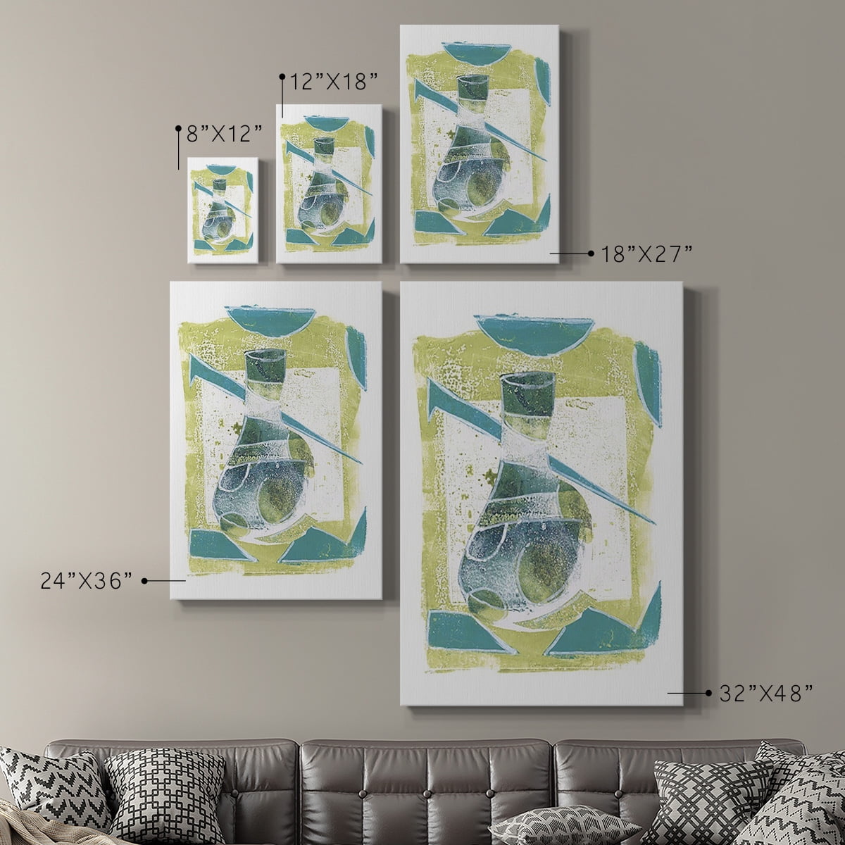 Jubilee Jugs VI Premium Gallery Wrapped Canvas - Ready to Hang
