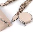 thumbnail image 4 of Bolso de hombro Bolso pequeño para mujer Riñonera elegante para mujer Correa ancha Verde claro Enviar paquete con tarjeta de crédito, 4 of 5