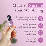 Pranarom Herbal Deodorant Roll-On 8ml Organic Lavender, Thyme & Vetiver Essential Oils, Natural Odor Neutralizer