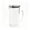Square, variant on Summercome 1.5 Liters/50 oz Square Glass Pitcher with Lid and Handle for Fridge, Iced Tea and Coffee Carafe Beverage Serveware, Heat Resistant Borosilicate Water Jug for Hot/Cold Drinks