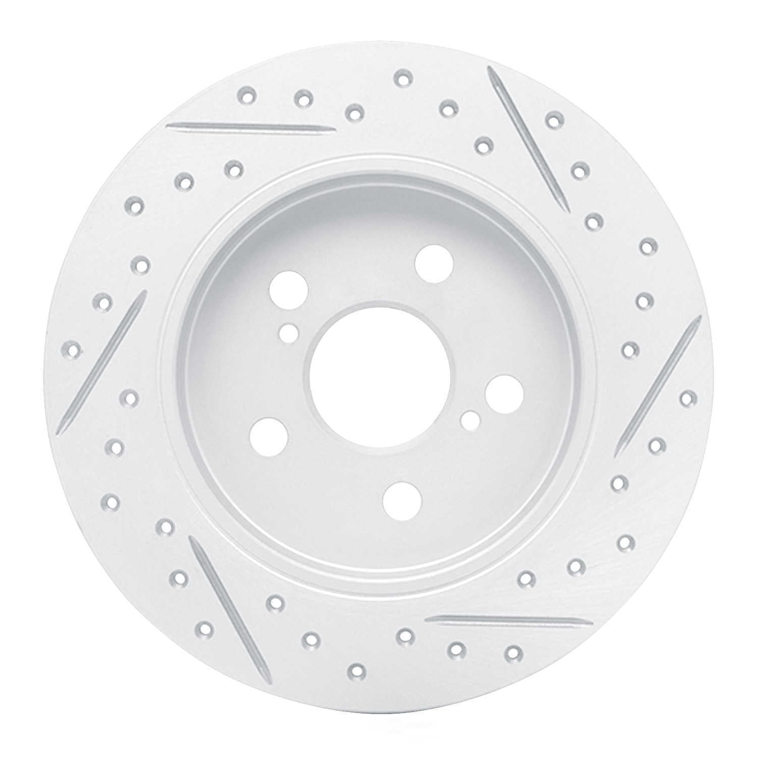 Dynamic Friction Company 830-76083L DFC Geoperformance Rotor - Drilled and Slotted
