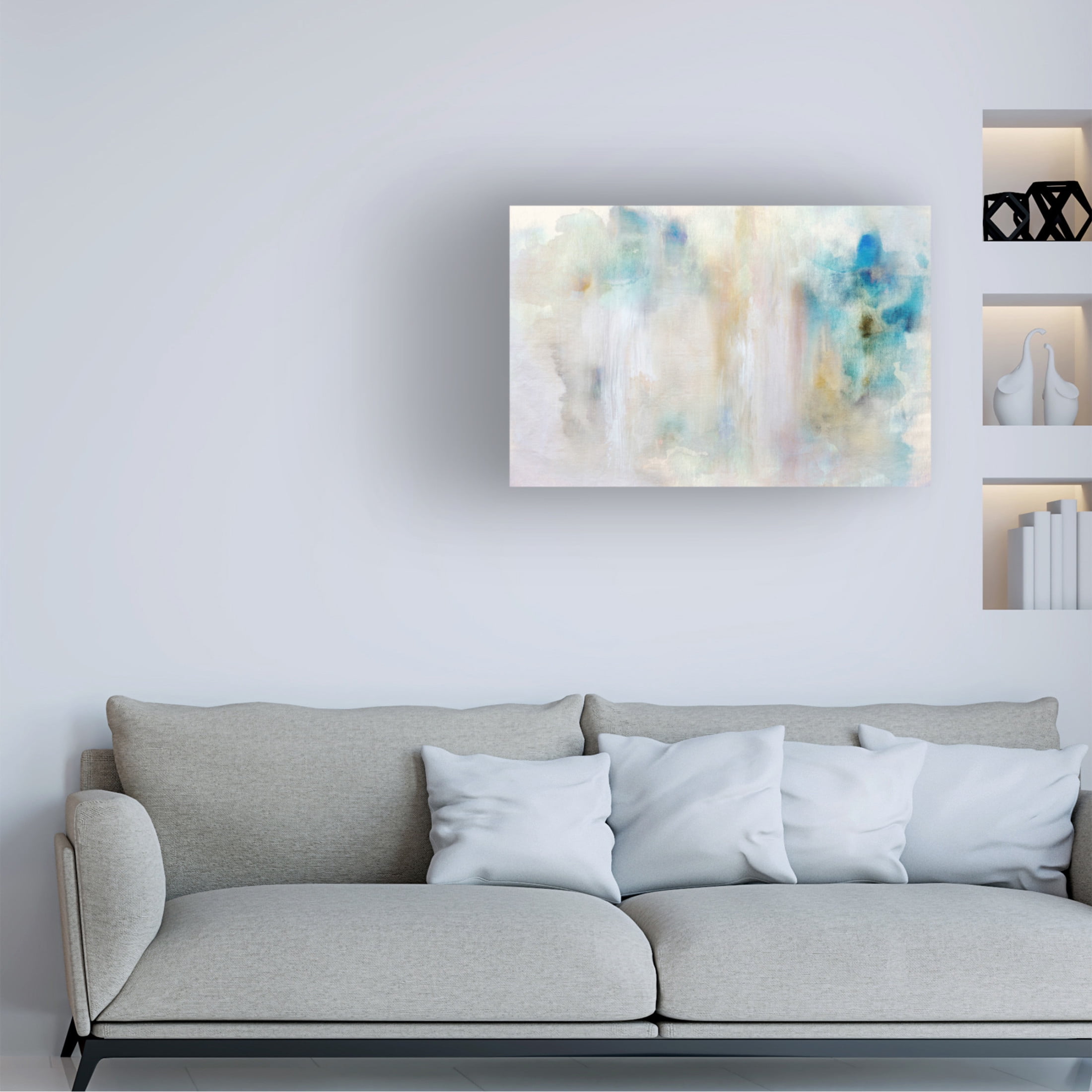 Canvas Wall Art - Hope Bainbridge 'Memories' Wall Art for Living Room, Bedroom, or Office Décor by Trademark Fine Art - 19 x 12 Inches