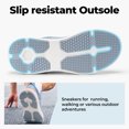 thumbnail image 6 of FitVille Men's Wide Fit Lightweight Walking Shoes Slip-resistant Comfort Shoes for Men with Arch Support, 6 of 8