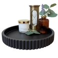 thumbnail image 1 of Bandeja decorativa OAKOA Concrete Black para mesa de café, 1 of 6