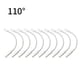 thumbnail image 5 of Yuarrent 10 Uds bicicleta de aleación de aluminio V Cable de fideos de freno portátil desmontable profesional ciclismo tubo piezas accesorios Ciclismo 110°, 5 of 6