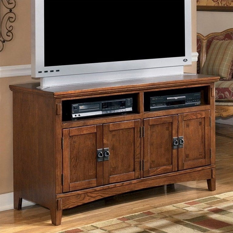 Signature Design by Ashley Cross Island Medium TV Stand - Walmart.com