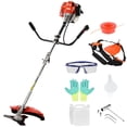 thumbnail image 3 of 52cc 2-Cycle Weed Eater Gas Powered, 6-in-1 Weed Wacker, Brush Cutter Gas Trimmer for Grass and Weed, Hedge Trimmer Gas String Trimmer, Edger, Pole Saw & Pruner (2-in-1), 3 of 5