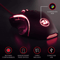 thumbnail image 2 of Griffin M602-KS 2.4G Dual mode Wireless gaming mouse with 7 Programmable Backlight Modes up to 7200 DPI Redragon, 2 of 7