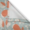 thumbnail image 3 of Ambesonne Underwater Kitchen Curtains, Ocean Animal Whales, 55"x39", Salmon Coconut Turquoise, 3 of 3