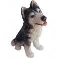 thumbnail image 1 of Sculpture Sibérienne Husky de Petite Taille&44; Assis, 1 of 1