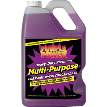 Purple Power Heavy-Duty Premium Multi-Purpose Pressure Washer fluid concentrate , 1 Gallon by Aiken 