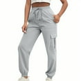 thumbnail image 4 of Simua Women's Solid Color Lightweight Joggers - Dry Summer Hiking Pants with Multiple Pockets for Outdoor Activities and Casual Wear, S-XXL, 4 of 9