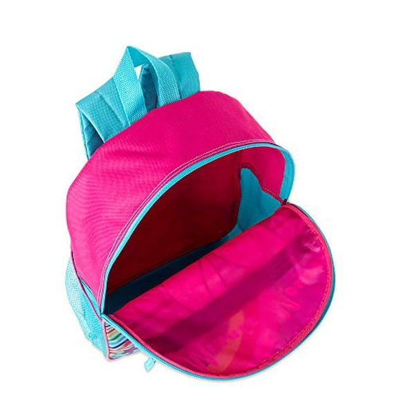Minnie Mouse Backpack with Lunch Box for Girls 9 Pc ~ 5 Pc Bundle With Deluxe 16" Minnie Backpack, Lunch Bag, Water Bottle, and More (Minnie Mouse School Supplies)