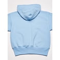 thumbnail image 3 of Hanes Comfortblend EcoSmart Chandail à Capuchon à Fermeture Éclair Intégrale pour Enfants, P, Bleu Pâle, 3 of 3