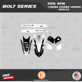 thumbnail image 3 of Kalair GFX Graphics Kit for KTM ENDURO 2-STROKE 150EXC,250EXC and 300EXC (2020-2023) Bolt Series, 3 of 5