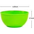 thumbnail image 3 of GHSDFBB 9 Pack 10 Ounce Plastic Bowls, Small Plastic Bowls, 3 of 6